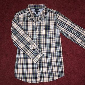 Tommy Hilfiger Little Boys Plaid Shirt Sz 6